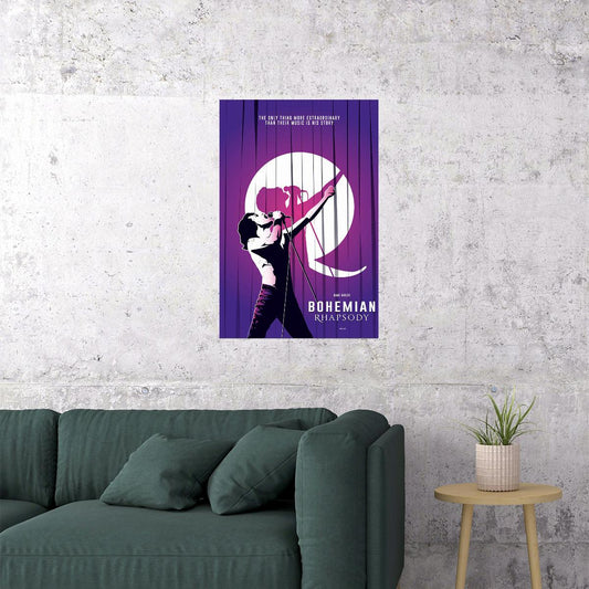 Bohemian Rhapsody Music Poster Wall Art Print Home Wall Decor
