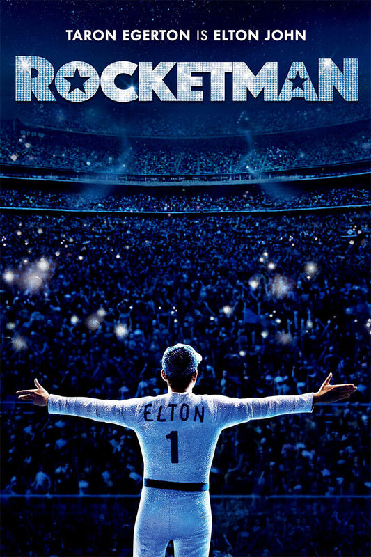 Rocketman Music Drama Movie Poster Wall Art Print Home Wall Decor
