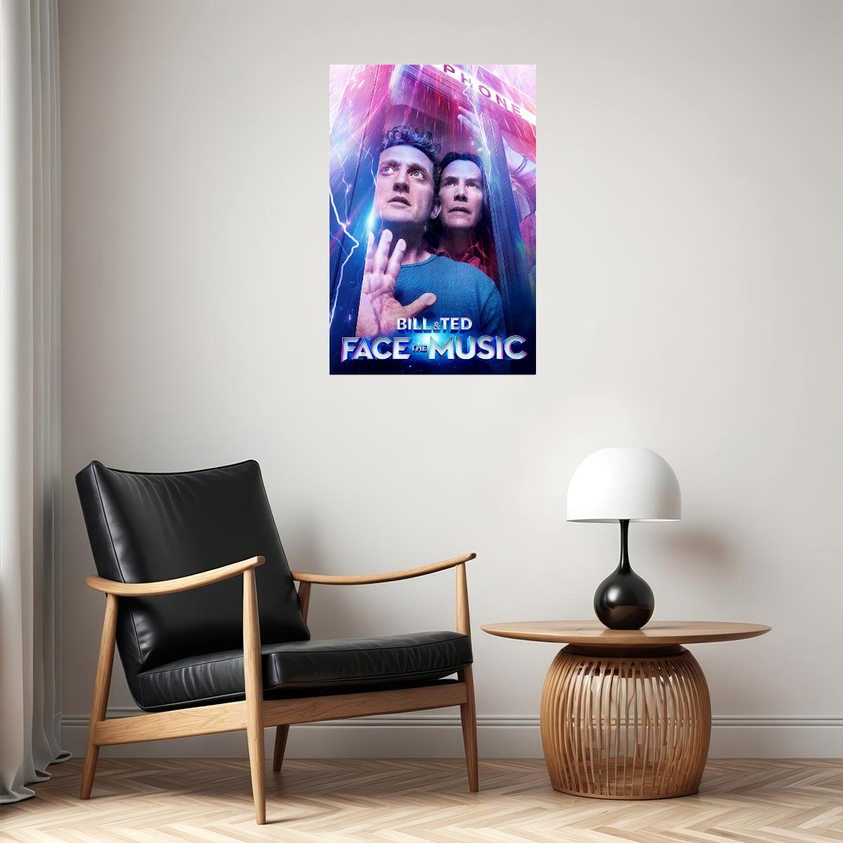 Bill Ted Face The Music Movie Poster Wall Art Print Home Wall Decor