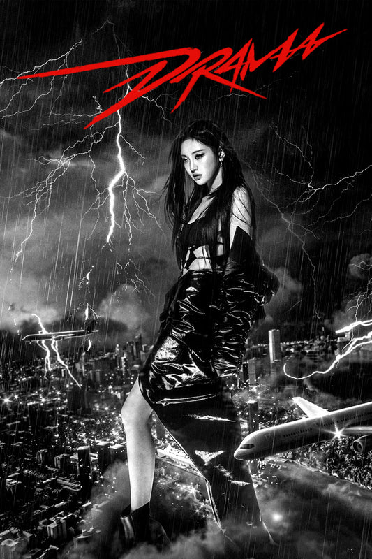 Aespa NingNing Drama The 4th Mini Album 2023 K-pop Art Music Poster