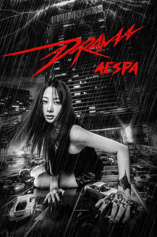 Aespa Giselle Drama The 4th Mini Album 2023 K-pop Art Music Poster