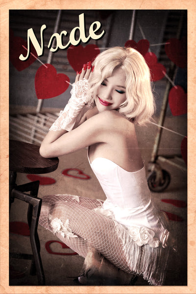 G)I-DLE Soyeon I Love 2022 Album Nxde K-pop Art Music Poster