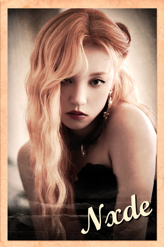 (G)I-DLE Yuqi I love 2022 Album Nxde K-pop Art Music Poster