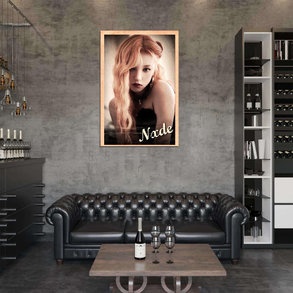 (G)I-DLE Yuqi I love 2022 Album Nxde K-pop Art Music Poster