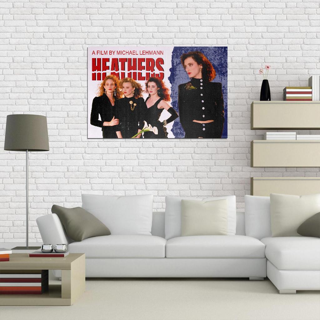 Heathers 1988 Comedy Art Movie Poster