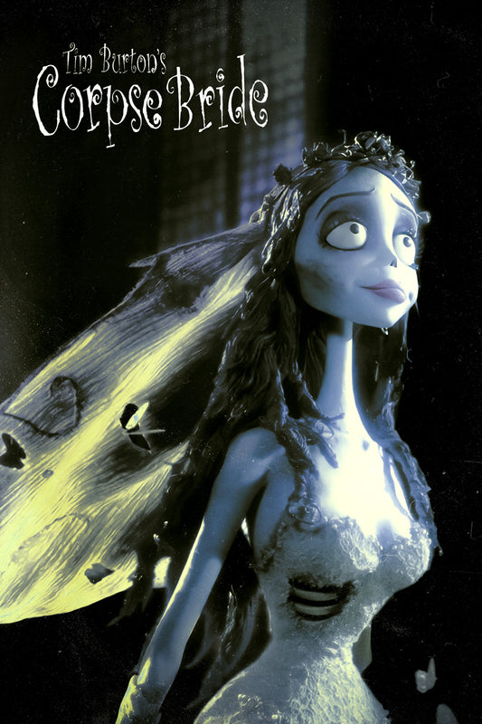 Corpse Bride Tim Burton 2005 Horror Vintage Art Movie Poster