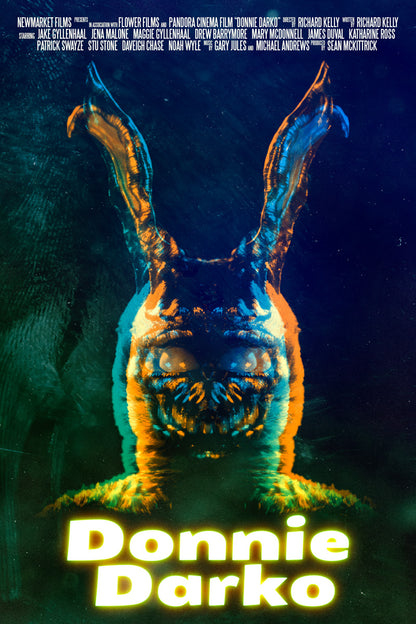 Donnie Darko 2001 Horror Art Movie Poster