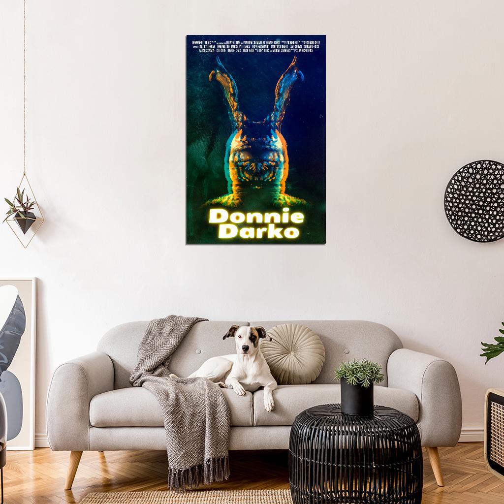 Donnie Darko 2001 Horror Art Movie Poster