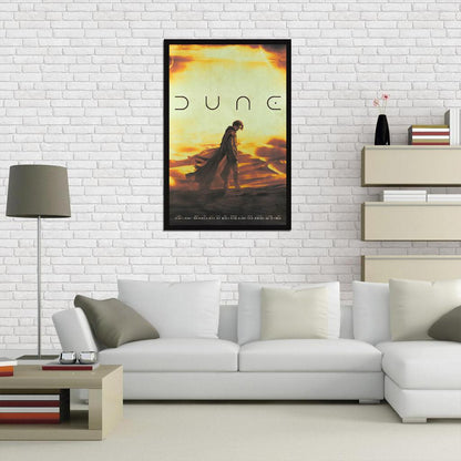 Dune Paul Atreides Desert Planet Space Art Movie Poster