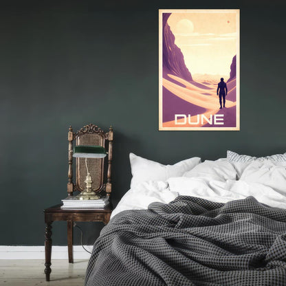 Dune Part 2 Desert Planet Art Movie Poster