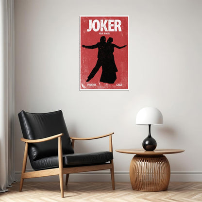 Joker: Folie a Deux 2024 Movie Poster Joaquin Phoenix Lady Gaga Film Wall Print