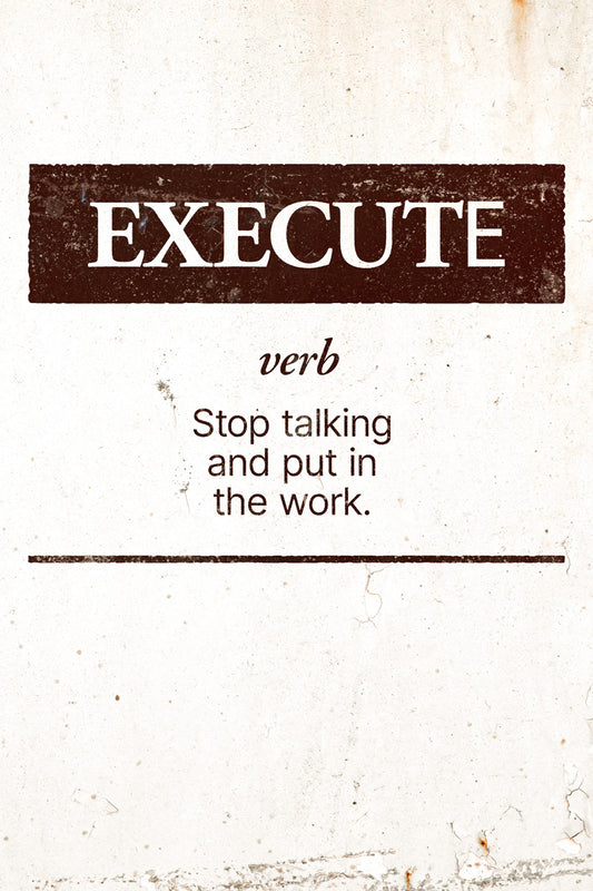 Execute Motivational Poster Wall Decor For Office Inspirational Art