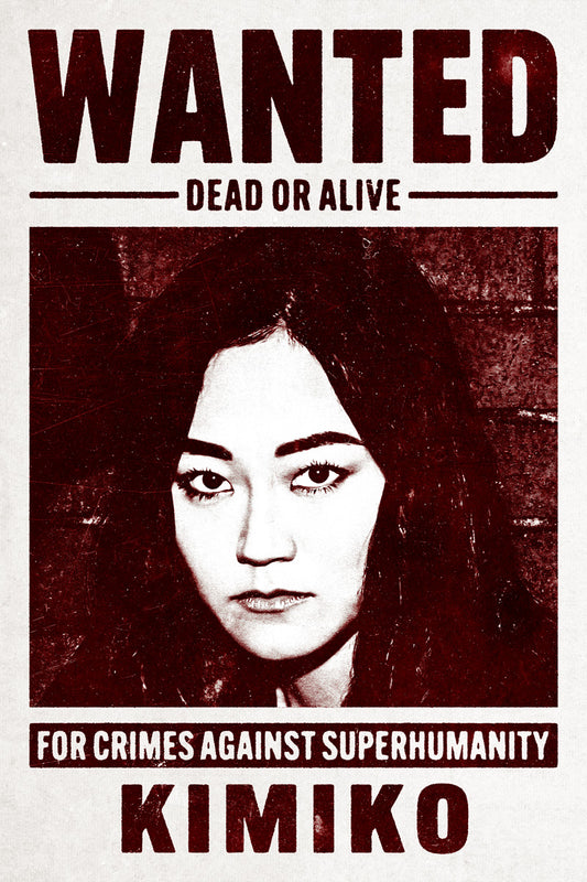 The Boys Kimiko Wanted Dead Or Alive Mugshot TV Series Poster