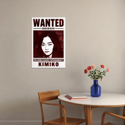 The Boys Kimiko Wanted Dead Or Alive Mugshot TV Series Poster