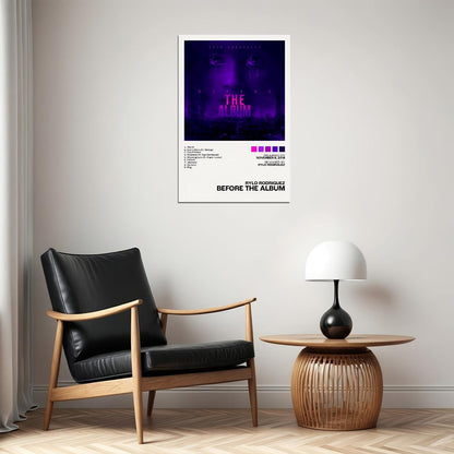 Rylo Rodriguez Before the Album Album Cover Music Poster Rap Home Decor For Living Room Hip-Hop Aesthetic Rapper Album Wall Art Records Poster Wall Decor For Bedroom