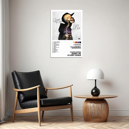 Quando Rondo Diary of a Lost Child Album Cover Music Poster Rap Home Decor For Living Room Hip-Hop Aesthetic Rapper Album Wall Art Records Poster Wall Decor For Bedroom - xonomax