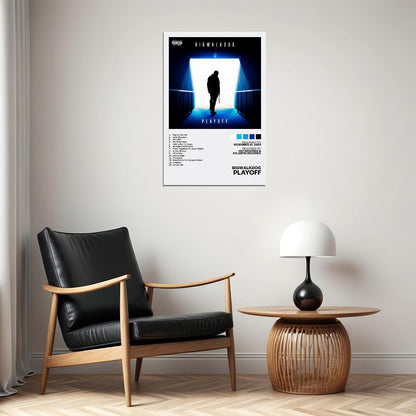 BigWalkDog Playoff Album Cover Music Poster Rap Home Decor For Living Room Hip-Hop Aesthetic Rapper Album Wall Art Records Poster Wall Decor For Bedroom - xonomax