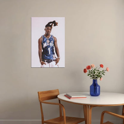 HOTBOII Rapper Music Poster Bold Hip-Hop Aesthetic Urban Decor Classic Street Style Room Wall Art Vibrant Rap Music Room Decor for Rap Fans Gift - xonomax