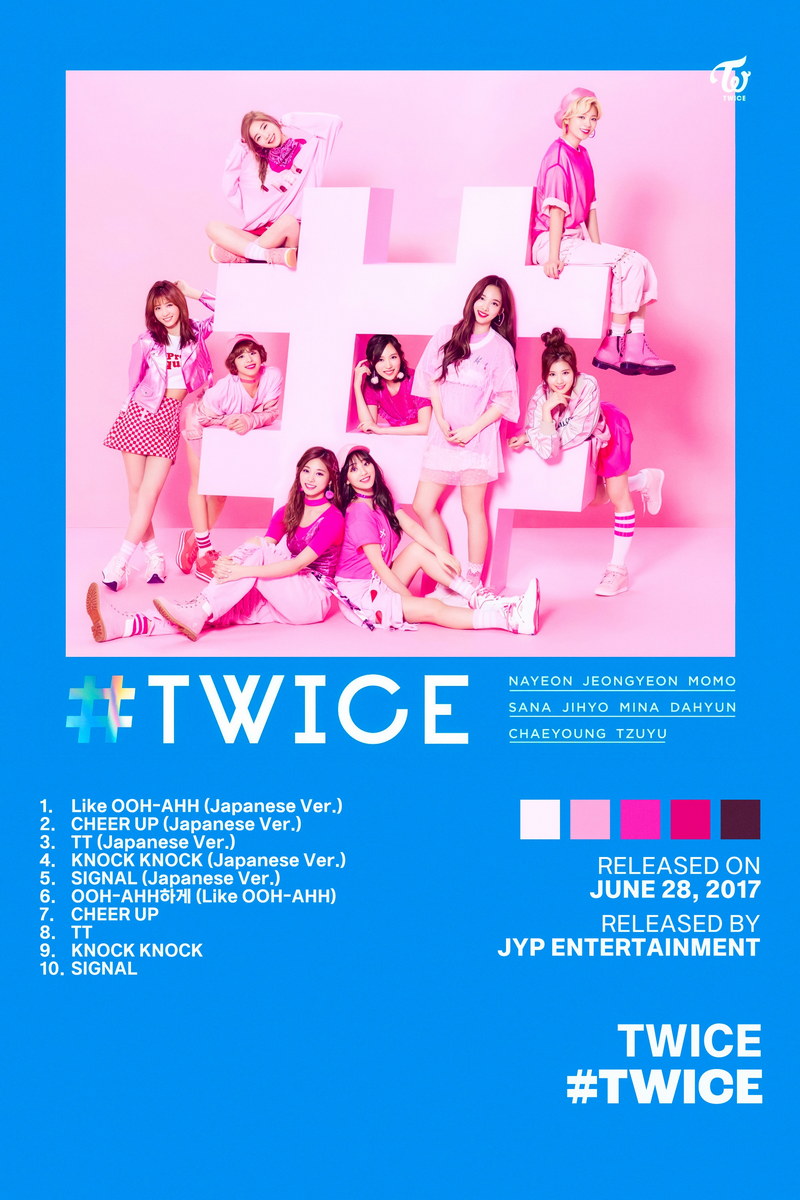 Twice Twice Album Cover Music Poster K-pop Home Decor For Living Room Aesthetic Kpop Female Girl Group Cover Trendy Korean Dorm Wall Art - xonomax