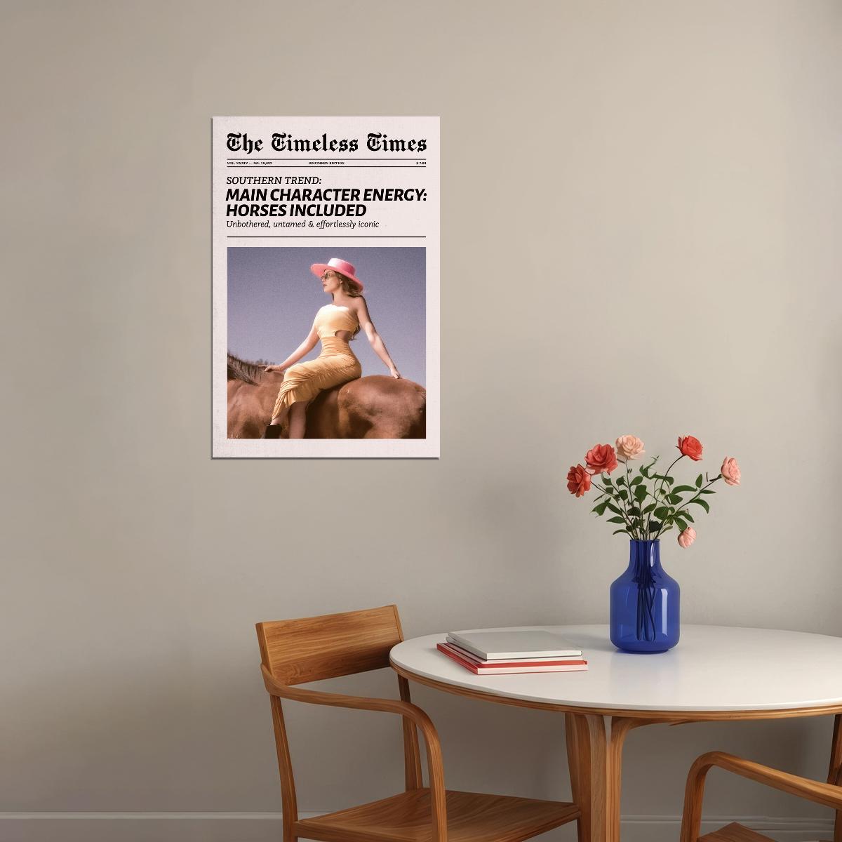 Inspirational Feminist Poster Trendy Newspaper Print Motivational Feminist Quotes Wall Art Bedroom Decor Feminist Gifts For Her - xonomax