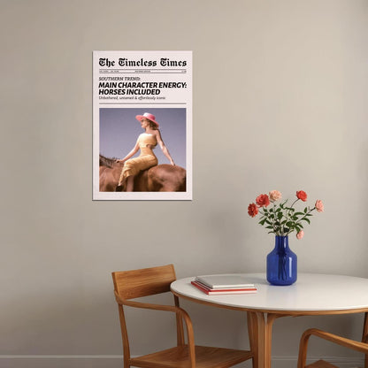 Inspirational Feminist Poster Trendy Newspaper Print Motivational Feminist Quotes Wall Art Bedroom Decor Feminist Gifts For Her - xonomax