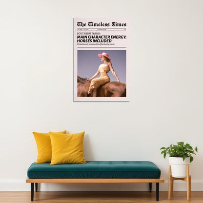 Inspirational Feminist Poster Trendy Newspaper Print Motivational Feminist Quotes Wall Art Bedroom Decor Feminist Gifts For Her - xonomax