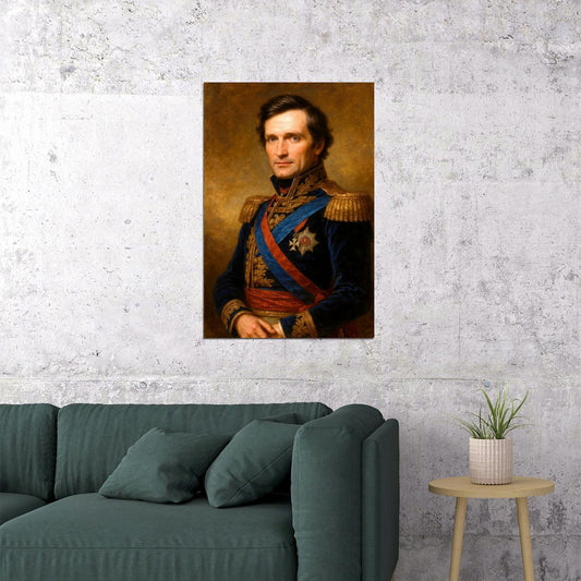 Alan Alda Celebrity Poster Funny Celebrity Wall Art Pop Culture Decor Faux Oil Painting Art Print - xonomax