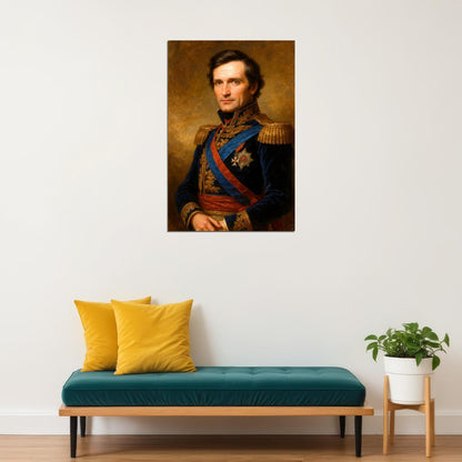 Alan Alda Celebrity Poster Funny Celebrity Wall Art Pop Culture Decor Faux Oil Painting Art Print - xonomax