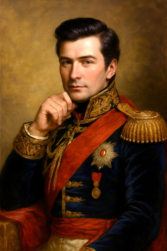 Alec Baldwin Celebrity Poster Funny Celebrity Wall Art Pop Culture Decor Faux Oil Painting Art Print - xonomax