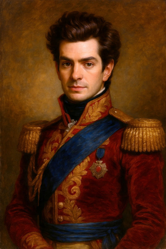 Andrew Garfield Celebrity Poster Funny Celebrity Wall Art Pop Culture Decor Faux Oil Painting Art Print - xonomax