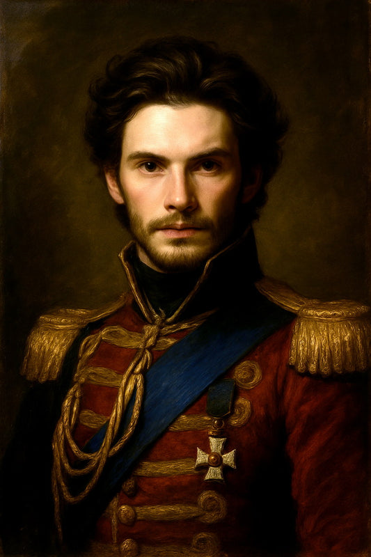 Ben Barnes Celebrity Poster Funny Celebrity Wall Art Pop Culture Decor Faux Oil Painting Art Print - xonomax