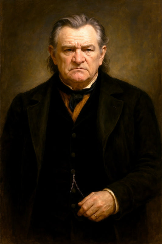 Brendan Gleeson Celebrity Poster Funny Celebrity Wall Art Pop Culture Decor Faux Oil Painting Art Print - xonomax