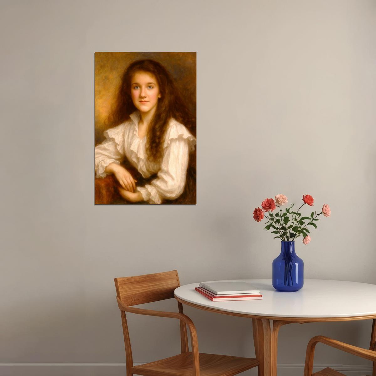 Celine Dion Young Celebrity Poster Funny Celebrity Wall Art Pop Culture Decor Faux Oil Painting Art Print - xonomax