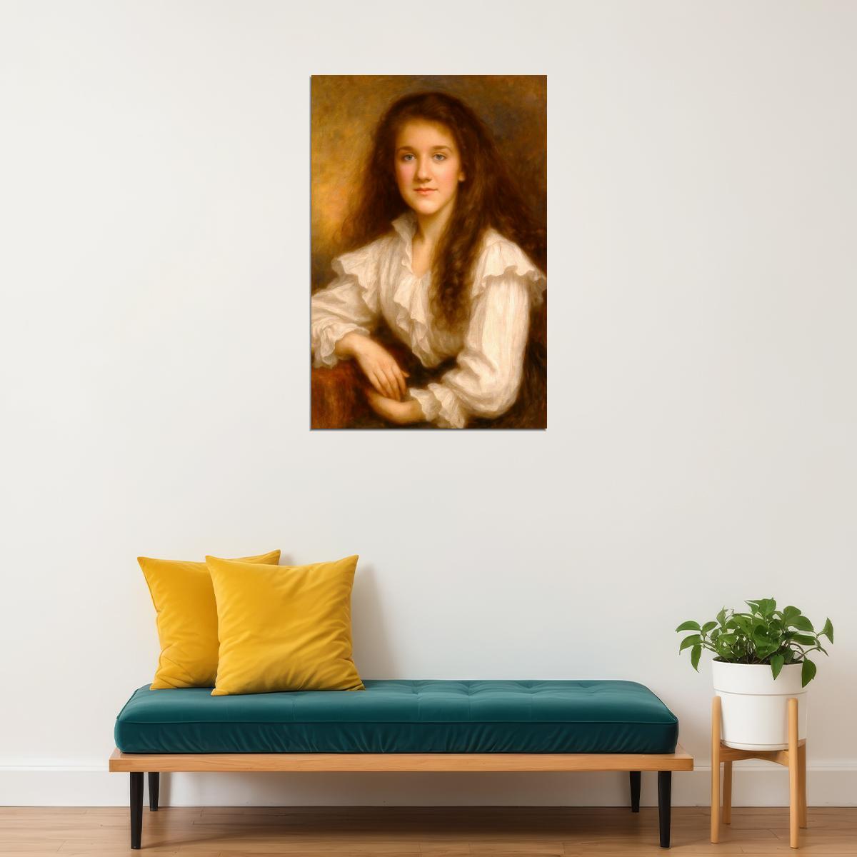 Celine Dion Young Celebrity Poster Funny Celebrity Wall Art Pop Culture Decor Faux Oil Painting Art Print - xonomax