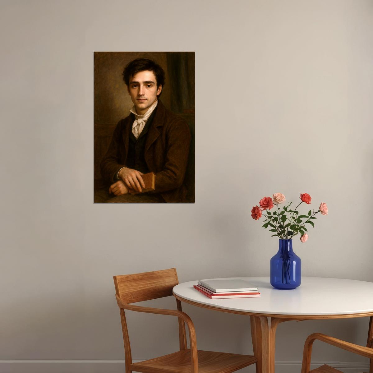 Jacob Elordi Celebrity Poster Funny Celebrity Wall Art Pop Culture Decor Faux Oil Painting Art Print - xonomax
