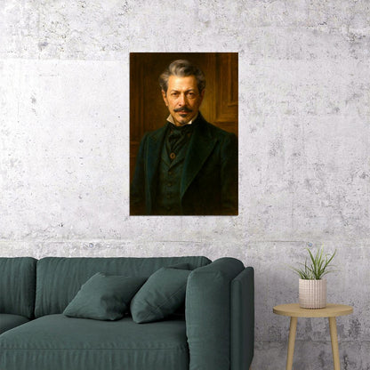 Jeff Goldblum Celebrity Poster Funny Celebrity Wall Art Pop Culture Decor Faux Oil Painting Art Print