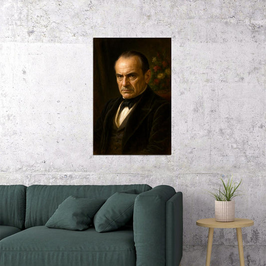 Joe Pesci Celebrity Poster Funny Celebrity Wall Art Pop Culture Decor Faux Oil Painting Art Print - xonomax