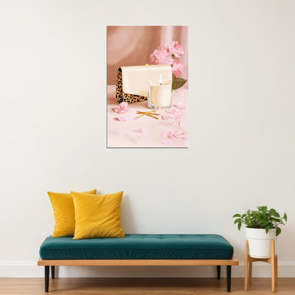 Coquette Wall Art Girly Fashion Wall Decor Pink Posters For Room Aesthetic Glam Vanity Art Print - xonomax