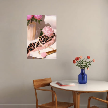 Coquette Wall Decor Romantic Feminine Wall Art Pink Posters For Room Aesthetic Feminine Bathroom or Bedroom Decor - xonomax