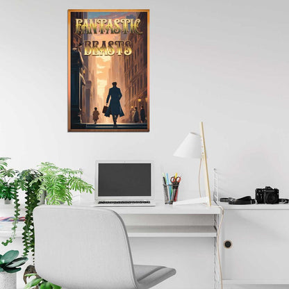 Fantastic Beasts Art Movie Poster