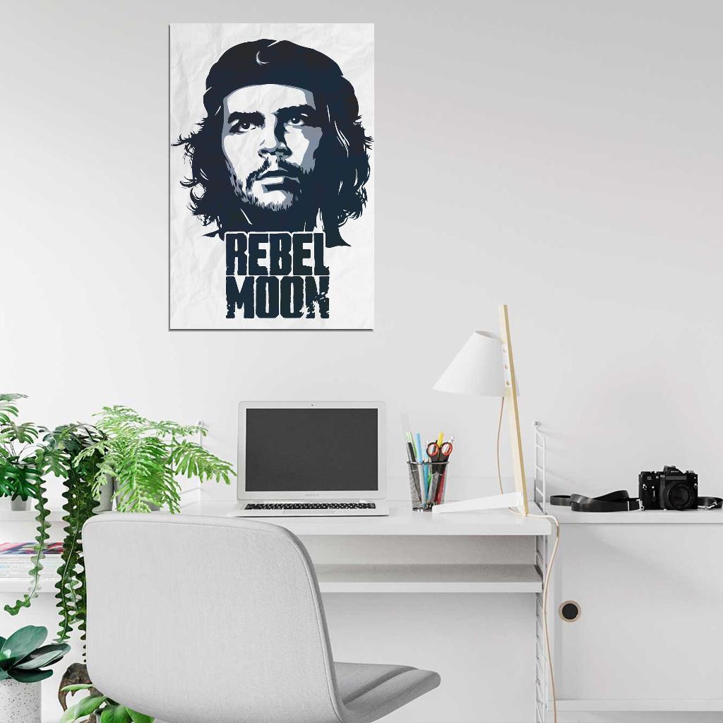 Rebel Moon War Propaganda Che Guevara Art Movie Poster