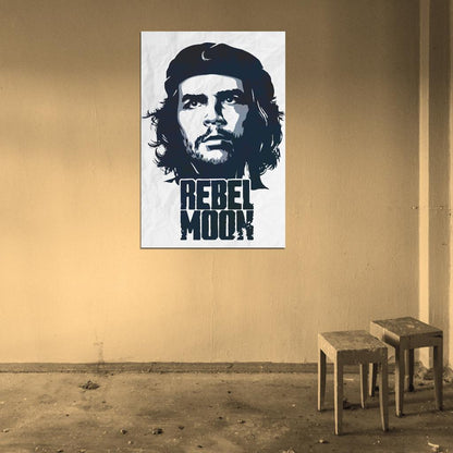 Rebel Moon War Propaganda Che Guevara Art Movie Poster