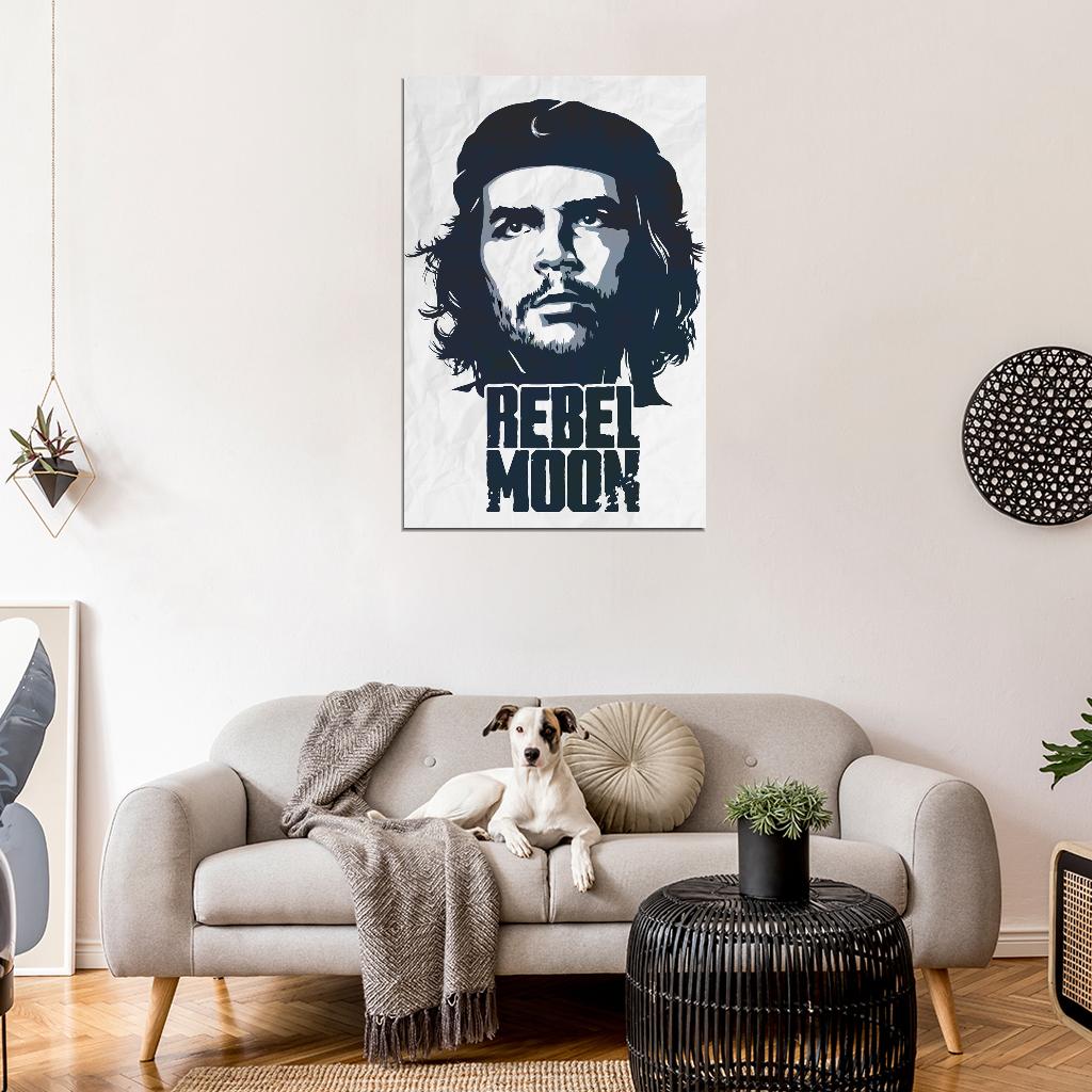 Rebel Moon War Propaganda Che Guevara Art Movie Poster