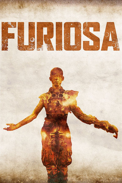 Mad Max Furiosa Art Movie Poster