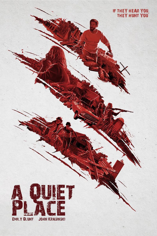 A Quiet Place Art Movie Poster