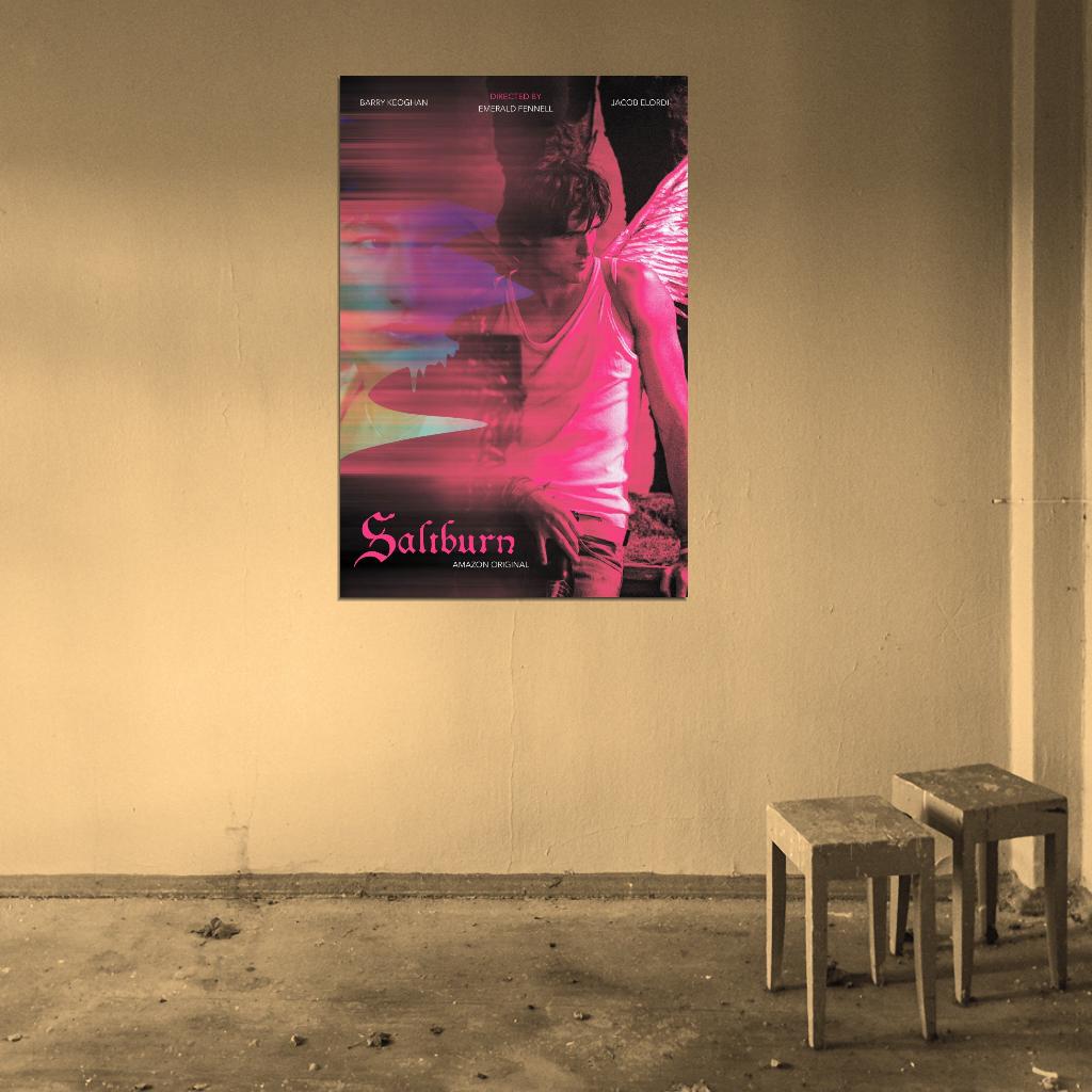 Saltburn Art Movie Poster