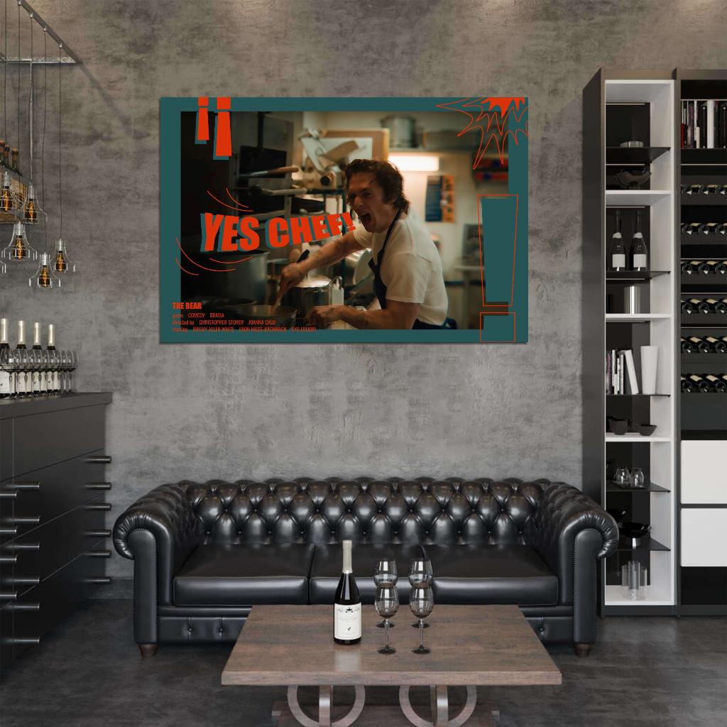 Yes Chef The Bear TV Series Art Poster