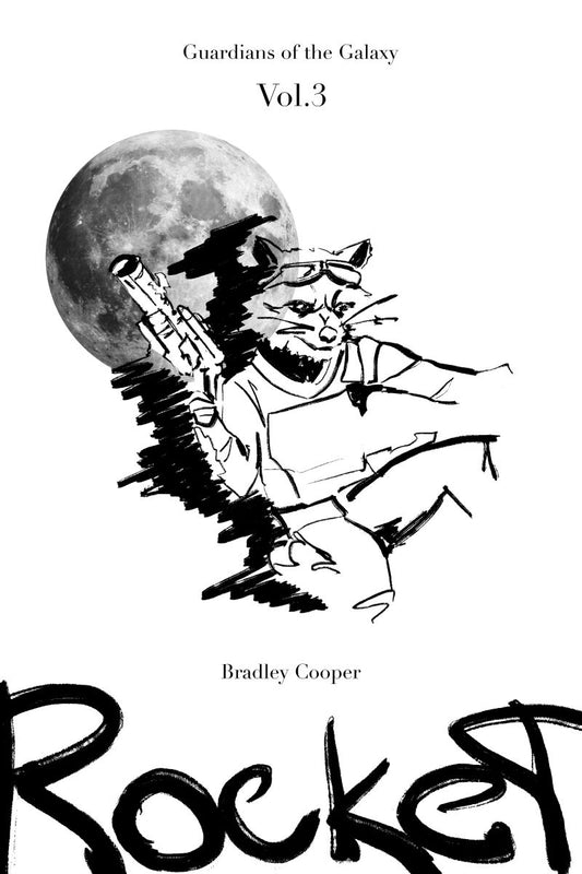 Guardian Of the Galaxy Vol. 3 Bradley Cooper Rocket Art Movie Poster