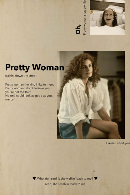 Pretty Woman 1990 Art Movie Poster