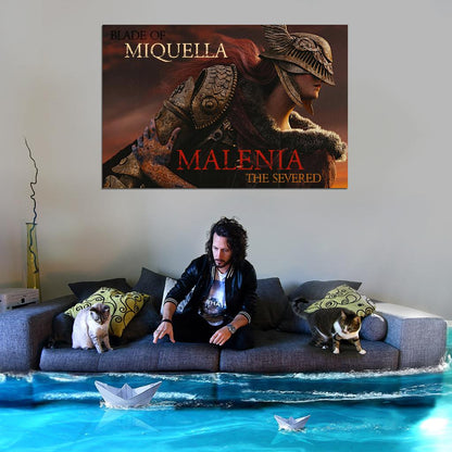 Miquella Malenia The Severed Elden Ring Game Poster